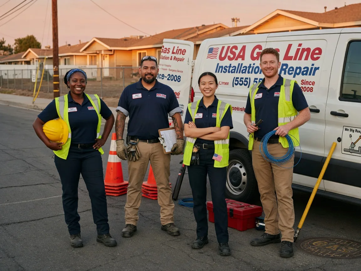 Gas Line Installation company in Starrucca, PA